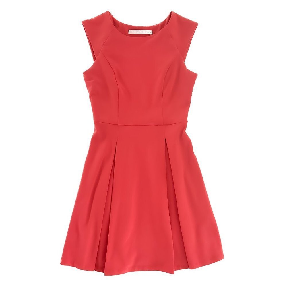 SUSANA MONACO Sleeveless Poppy Fit & Flare Pleated Dress - Women's Size Small